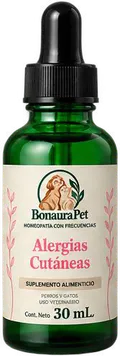 Frasco gotero de 30 mL de Alergias cutáneas